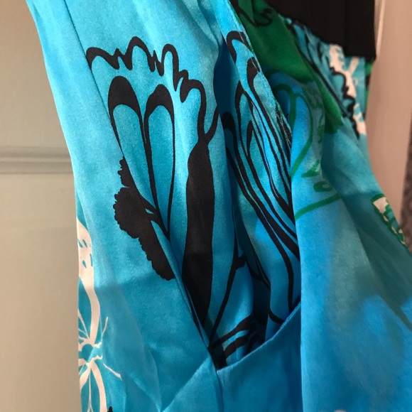 Bebe butterfly silk dress - Picture 7 of 16